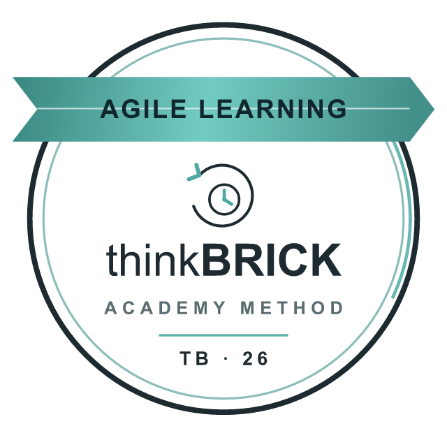 ThinkBRICK Siegel für agiles Lernen