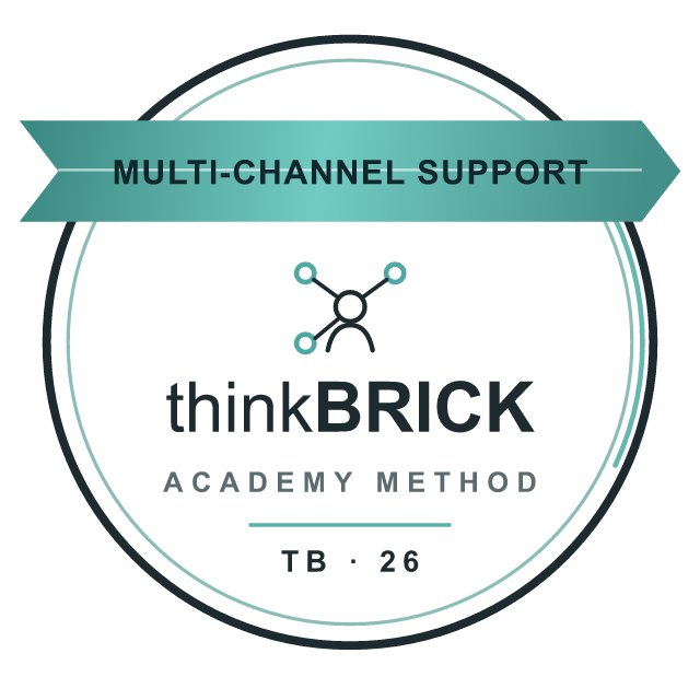 ThinkBRICK Siegel für persönliche Betreuung